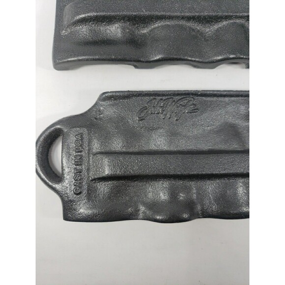 John Wright Cast Iron Christmas Candy Mold VTG Reindeer Angel Tree Santa 1993 - Picture 8 of 14